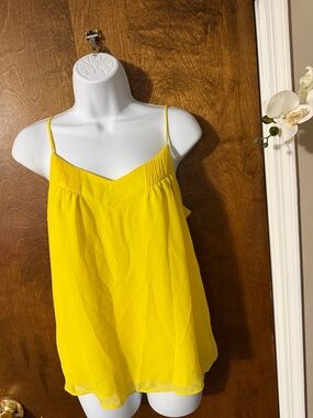 Naked Zebra Sunny Yellow Spaghetti Strap Cami